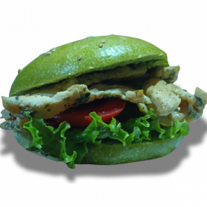 hamburguesa de pollo
