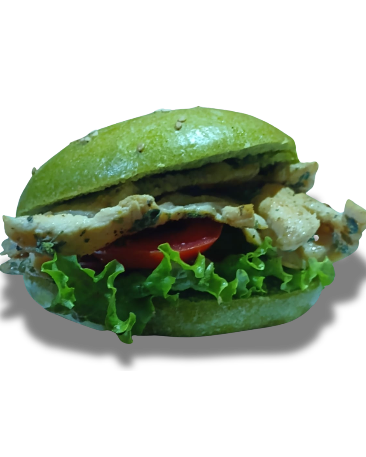hamburguesa de pollo